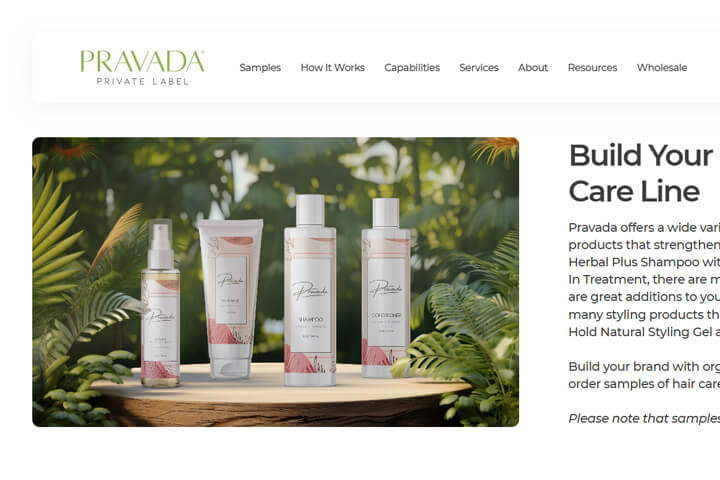 pravada private label